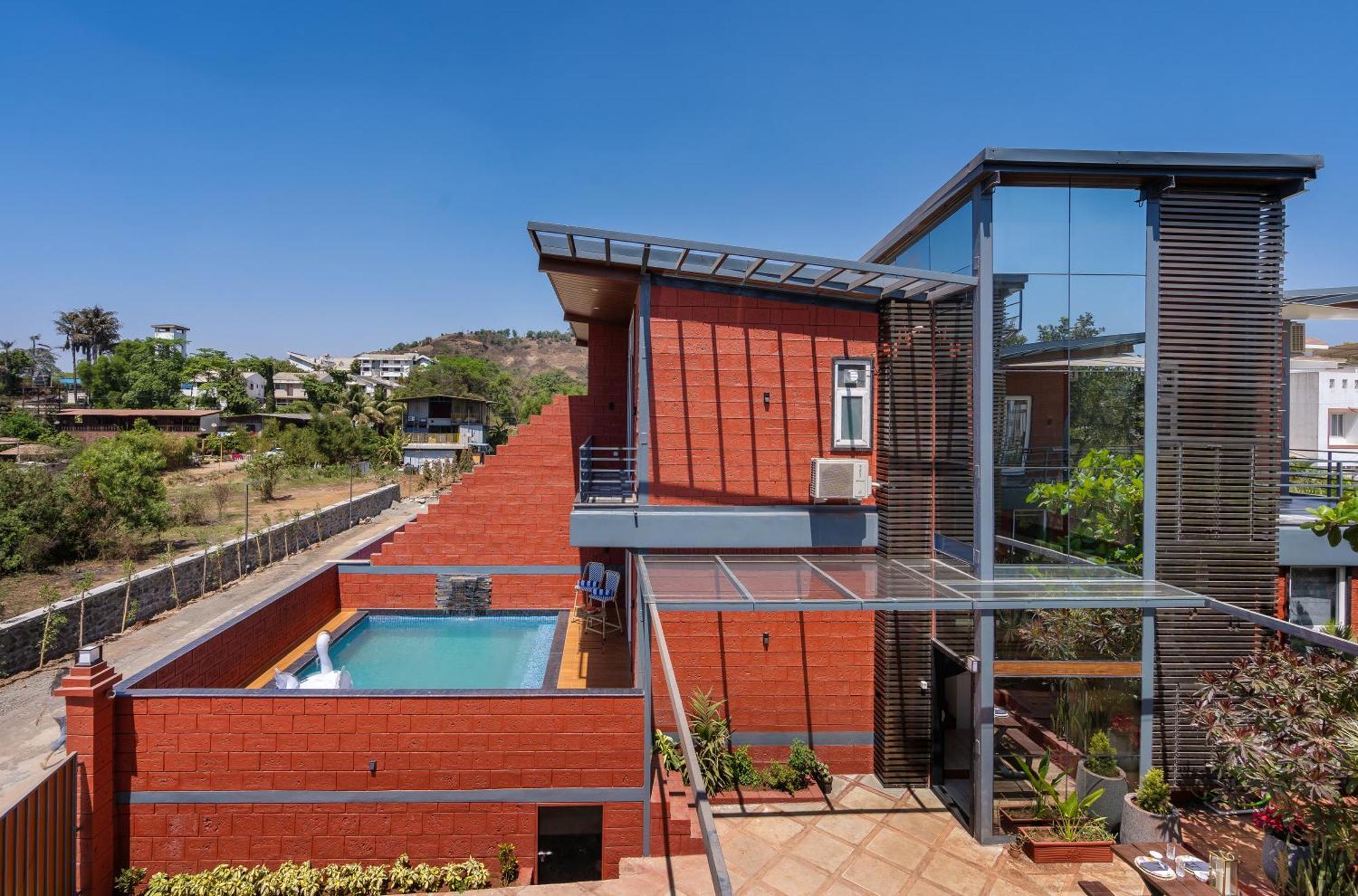 Saffronstays Calvin - 3 Bedroom Pool Villa In Lonavala Exterior foto